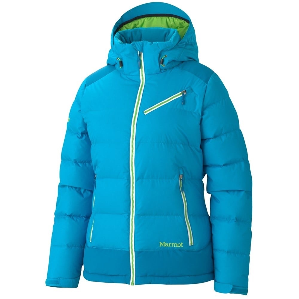 Marmot Women’s Size Small 650 Fill Down Puffer Slingshot Snow Ski Camping EUC